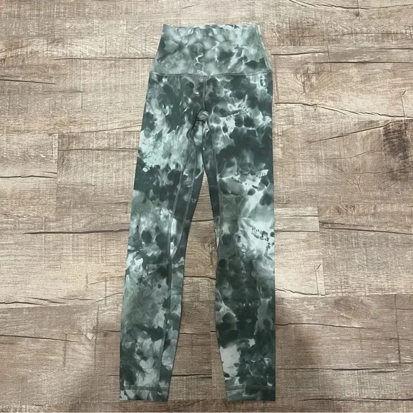 NWOT!! Lululemon - Align High-Rise Pant 25" Diamond Dye Starlight Smoked Spruce - Picture 6 of 8